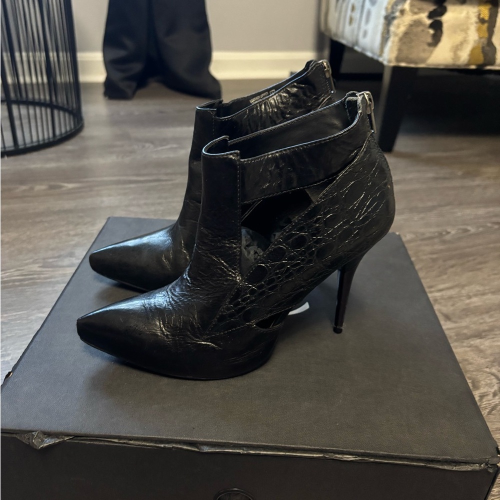 Black Leather Shoes